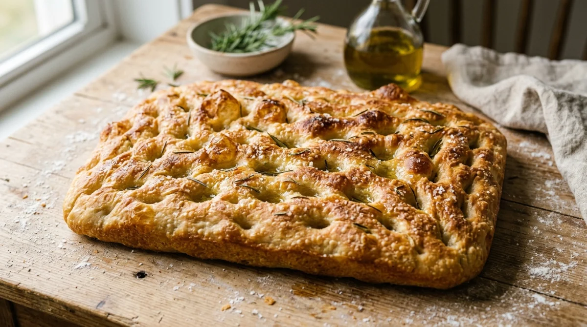recette focaccia italienne