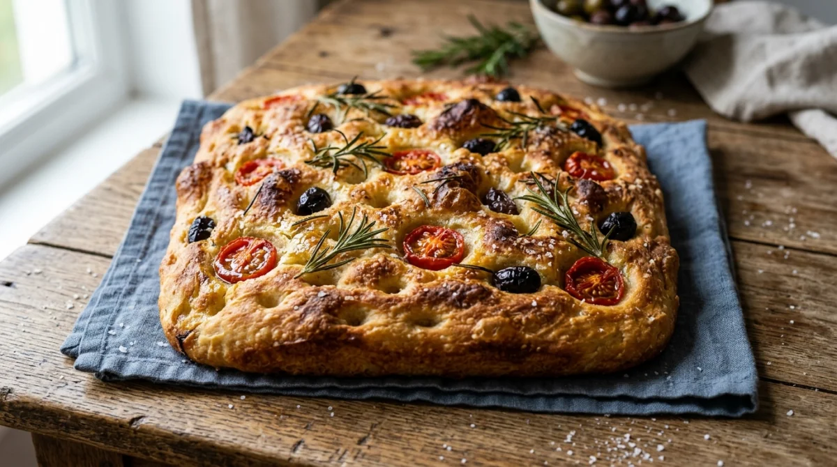 recette focaccia italienne