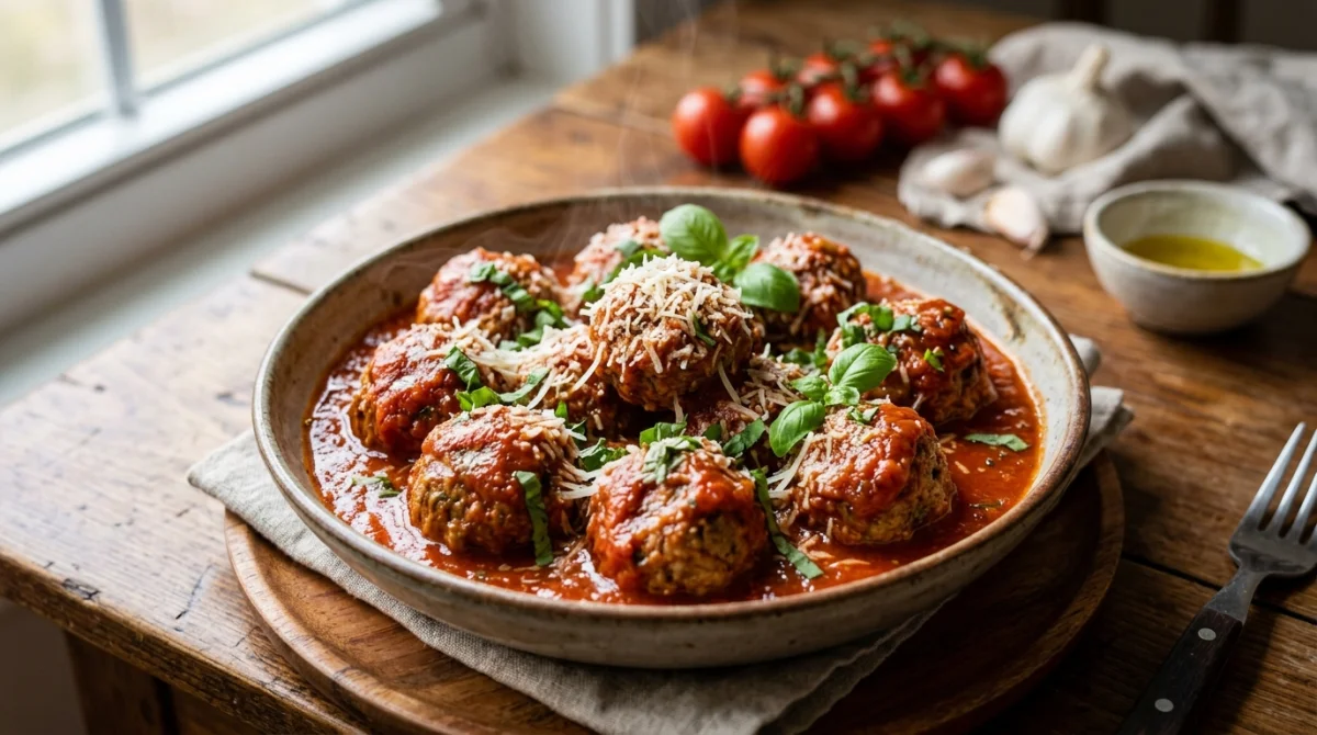 recette boulette de viande italienne