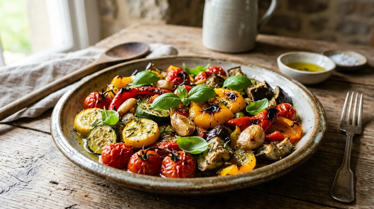 recette légumes au four à l'italienne
