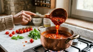 recette sauce tomate italienne