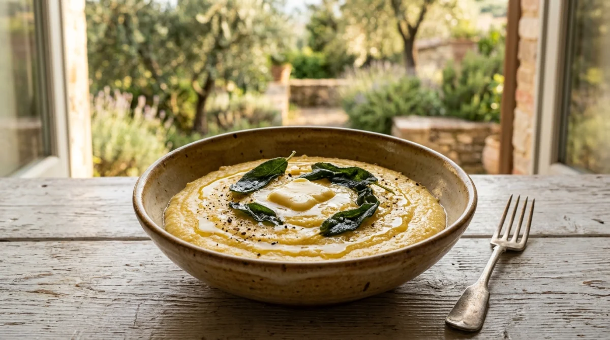 recette polenta traditionnelle italienne