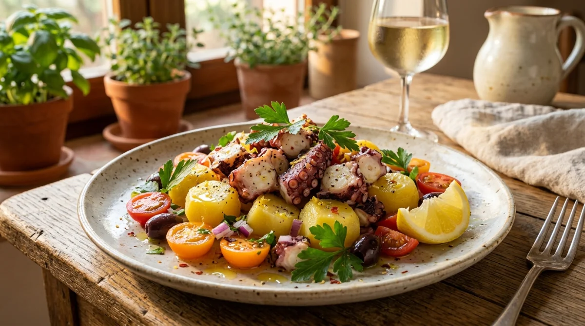 recette de poulpe à l'italienne