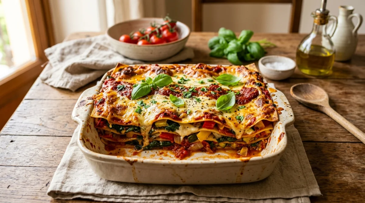 lasagnes aux légumes recette italienne