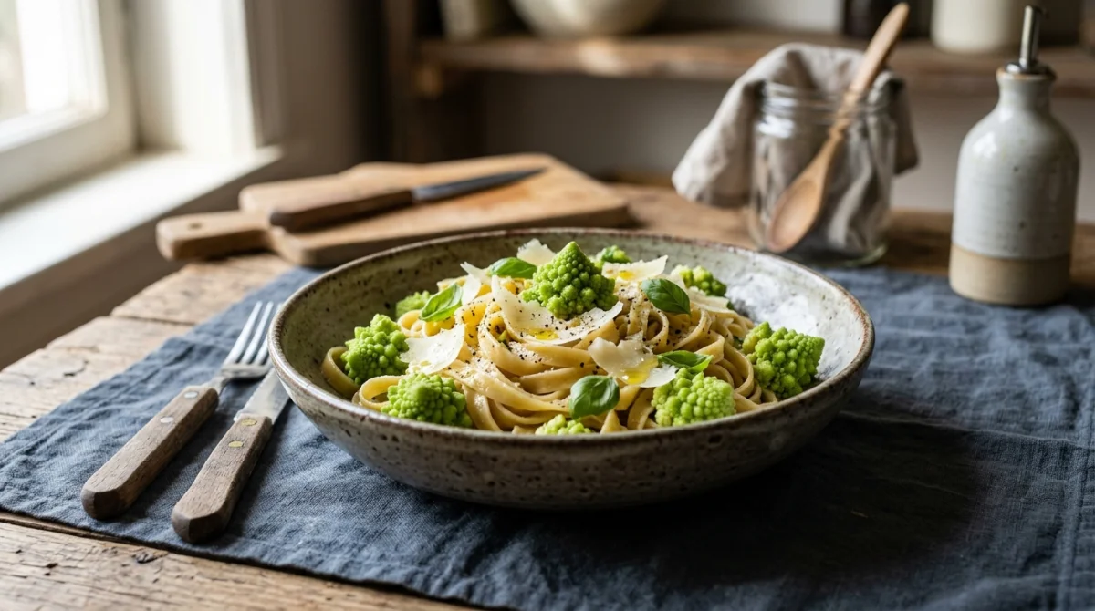 chou romanesco recette italienne