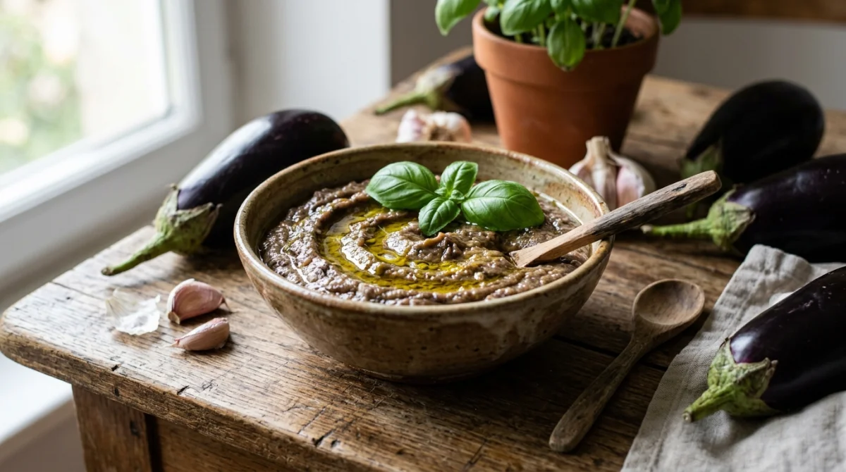 caviar d'aubergine recette italienne