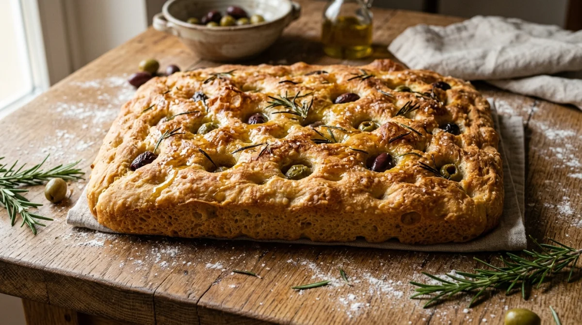 focaccia recette italienne