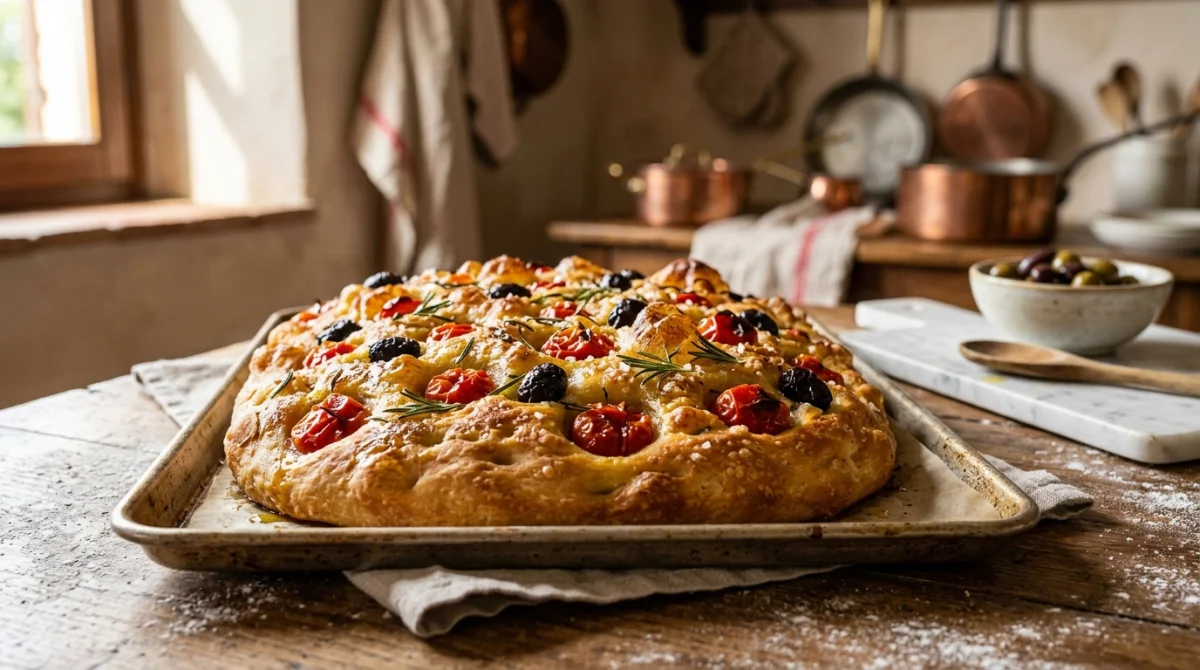 focaccia recette italienne