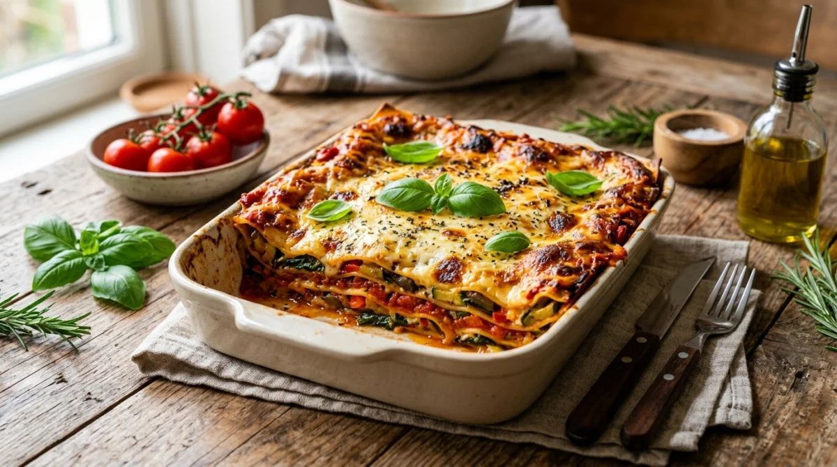 recette de lasagne végétarienne italienne