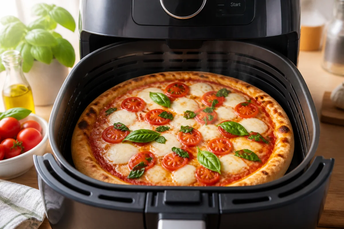 peut on cuire une pizza au air fryer