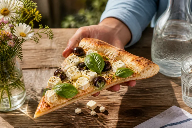 peut on mettre de la feta sur une pizza