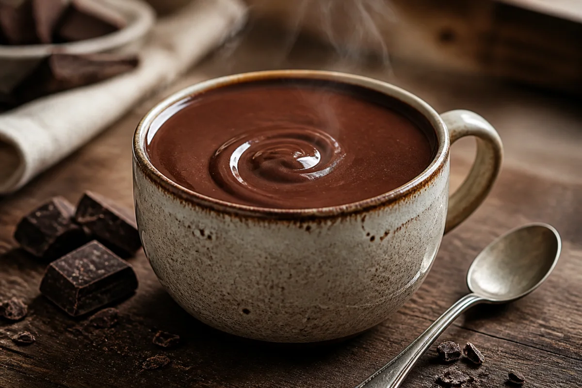 recette chocolat chaud italien