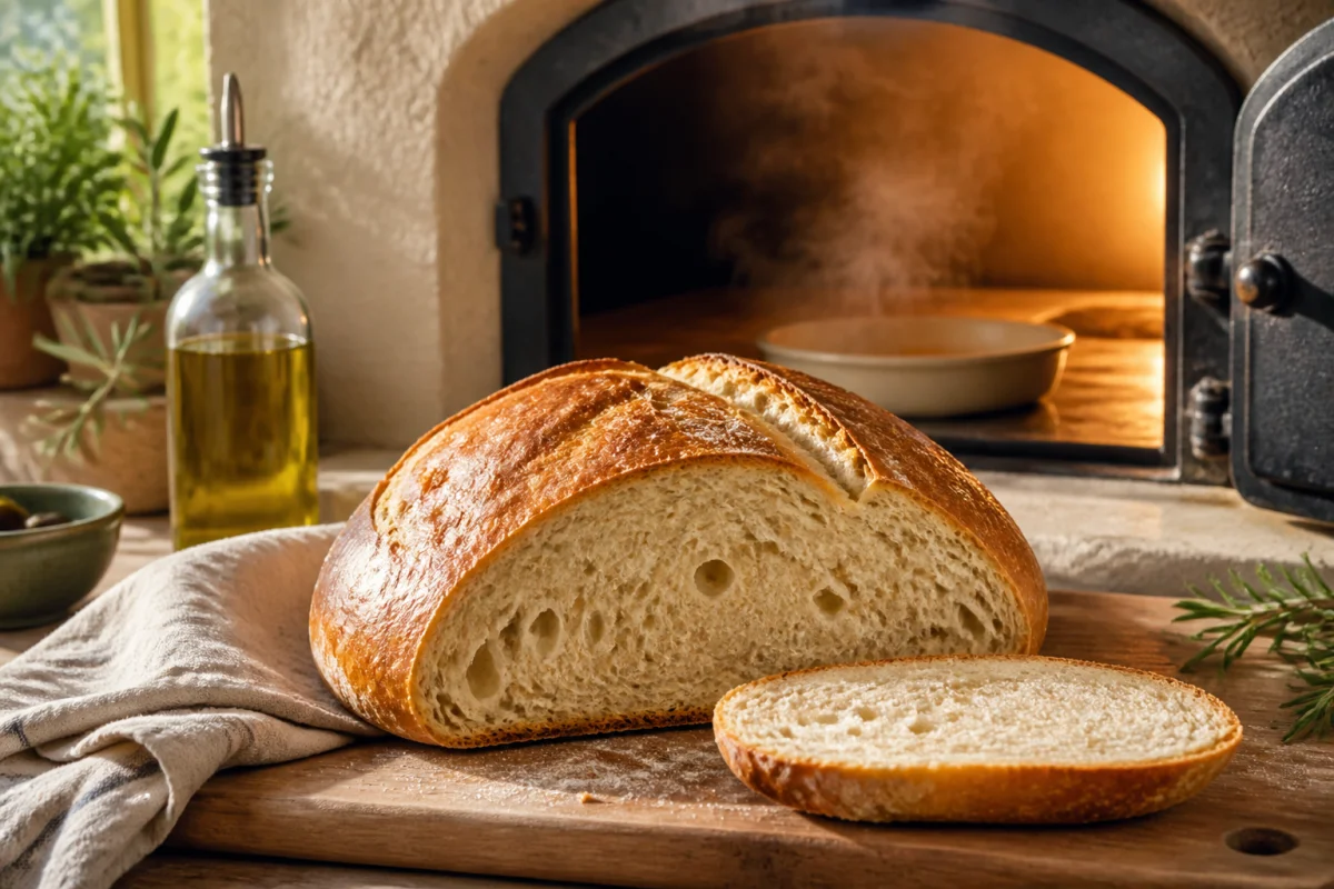 Pain à l’huile d’olive maison facile et moelleux