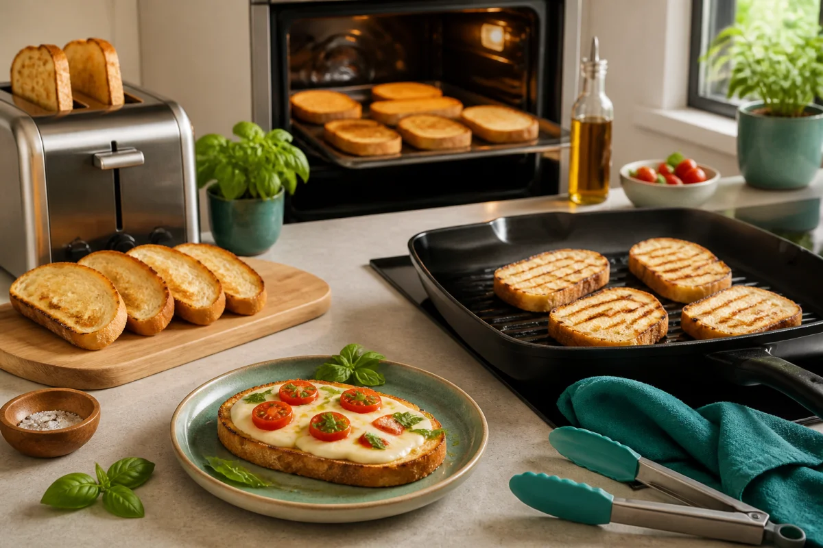 Guide complet pour choisir le meilleur pain pour bruschetta