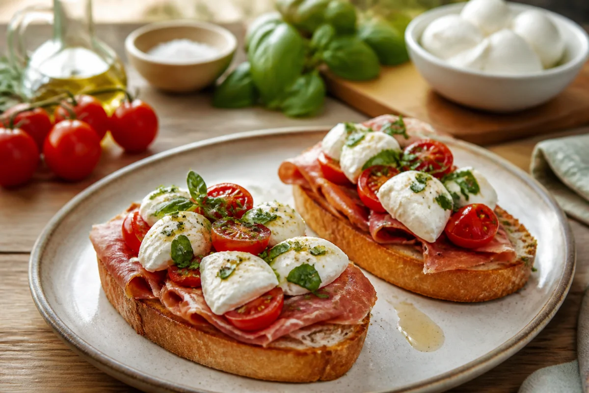 Comment réussir une bruschetta au jambon cru