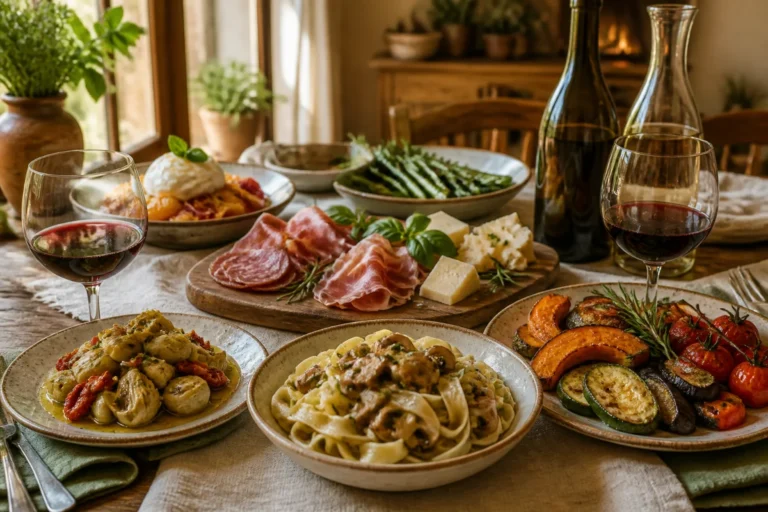 Recettes italiennes de saison pour régaler toute l’année