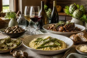 Réussir les accords mets et vins italiens à table