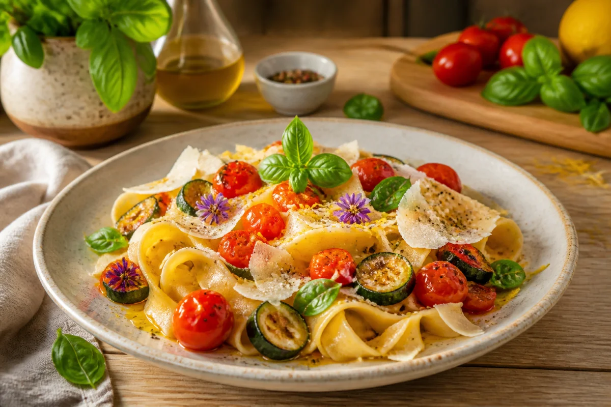 Composer des idées de menu italien de saison à la maison