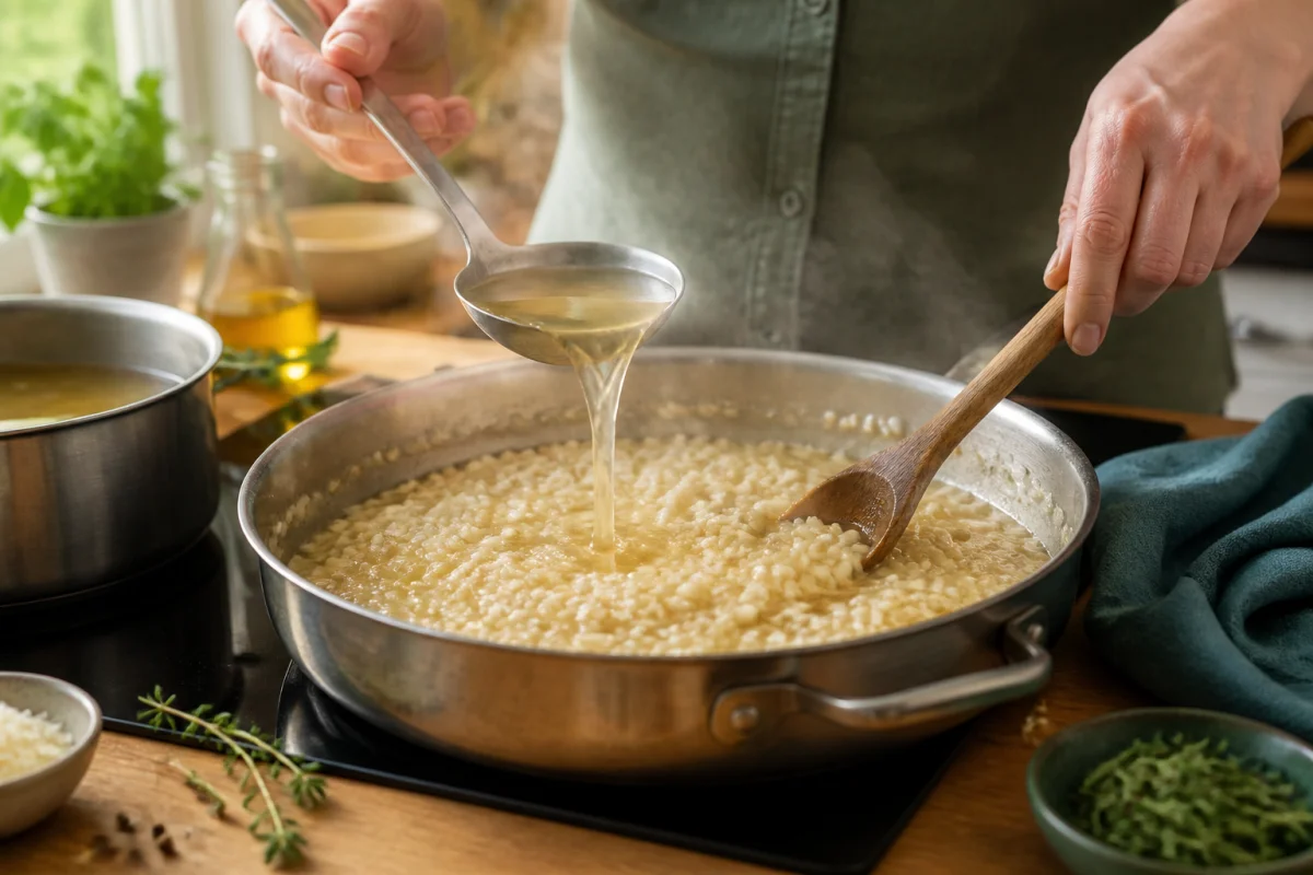 Réussir une recette de risotto crémeux maison