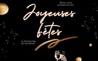 Joyeuses fêtes et beaucoup de bonheur !